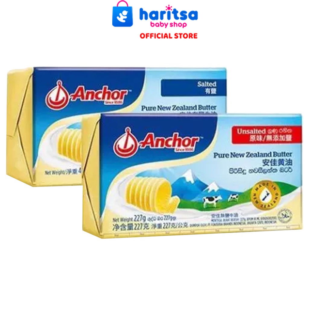 

Pure New Zealand Salted/ Unsalted Butter Anchor 200gr - Instant Only!!!