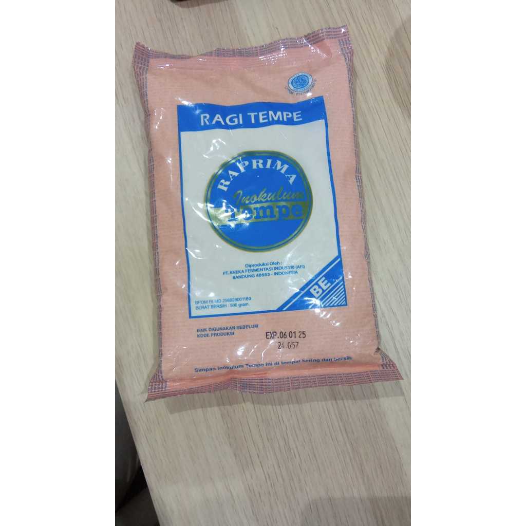 

Ragi Tempe Raprima 500gr Termurah