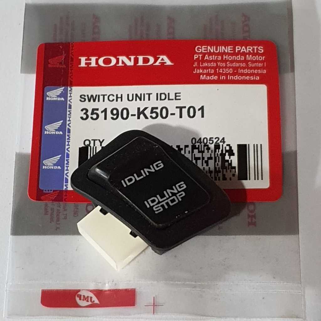 TOMBOL IDLING STOP VARIO 125 150 NEW LED SAKLAR IDLING STOP ISS VARIO 150 KODE K50