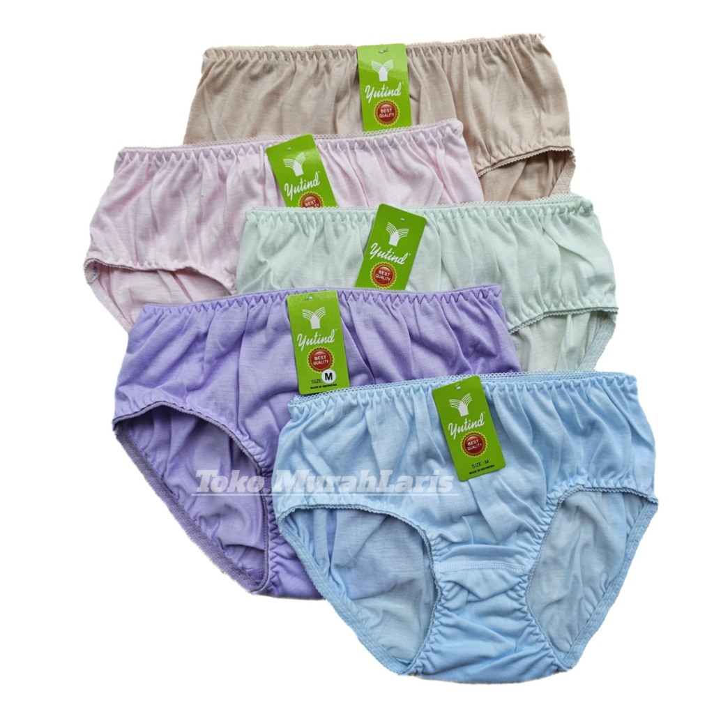 Cd Wanita Yutind 022 Karet Zig Zag | Cd Wanita Dewasa Bahan Katun