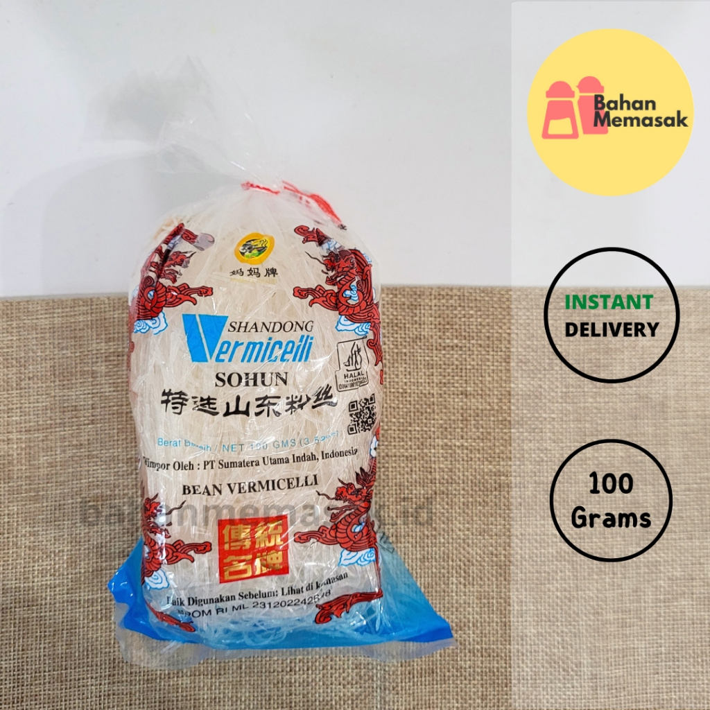 

Bean Vermicelli Sohun Soun Suhun Bihun 100 gram Halal BPOM