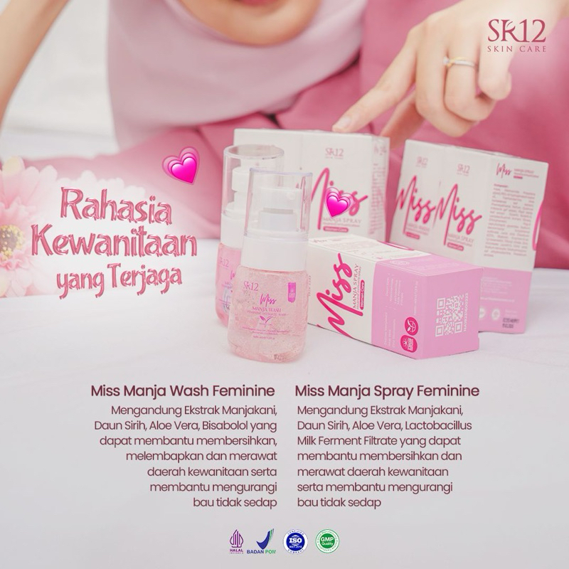 MISS MANJA SR12 (MANJA WASH & MANJA SPRAY)