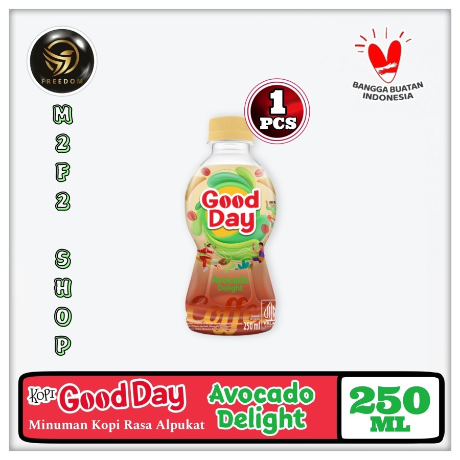 

Kopi Good Day Avocado Delight Coffee Botol Pet - 250 ml (Kemasan Satuan)