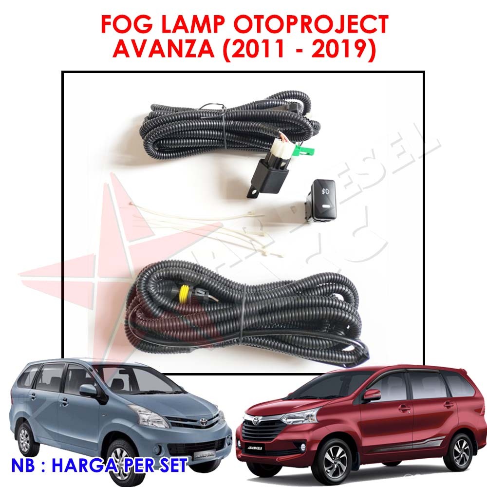 FOG LAMP OTOPROJECT AVANZA LAMPU KABUT AVANZA (2011 - 2019)