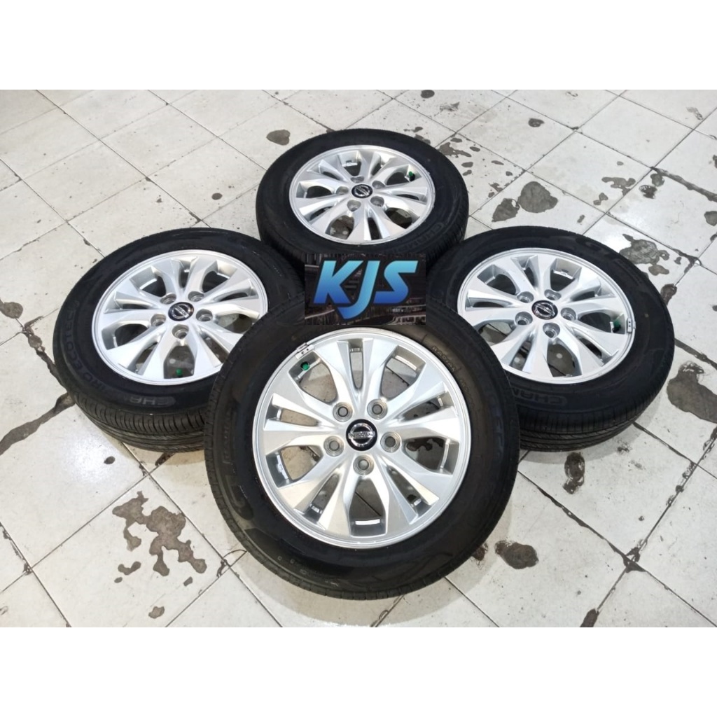 Velg Mobil Copotan Bekas Std New Livina Ring 15 Pcd 5x114 Ban 185/65 R15 Buat New Carry Luxio Granma