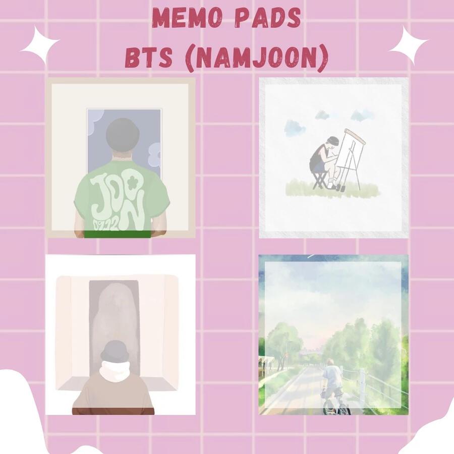 

namjoon memo pad