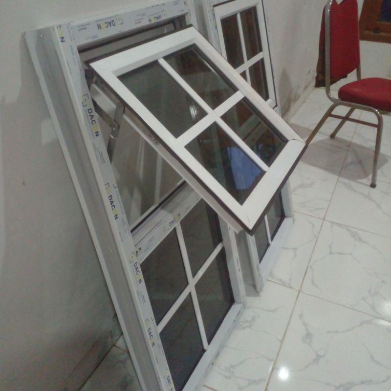 kusen + Jendela Alumunium Ornamen uk. 100x50 / jendela aluminium