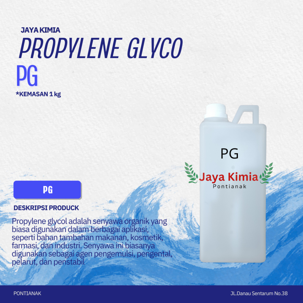 Propylene Glycol / Propilen Glicol / PG 1LITER