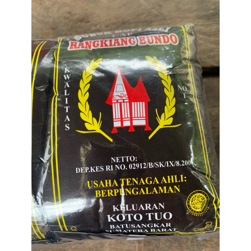 

Rangkiang Bundo 165 gram. kopi bubuk hitam