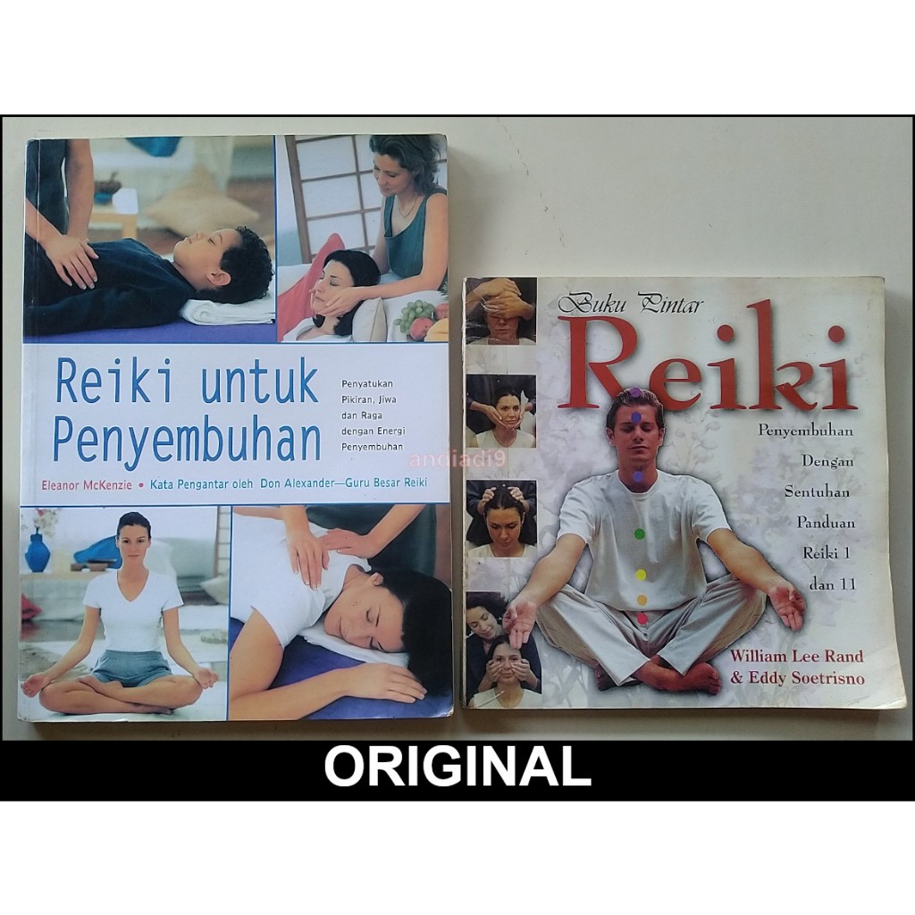 REIKI UNTUK PENYEMBUHAN ELEANOR MCKENZIE BUKU PINTAR REIKI ORIGINAL