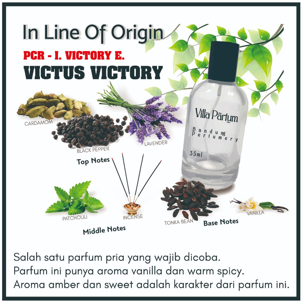 Parfum PCR - Invictus Victory Elixir(Victus Victory)villaparfum