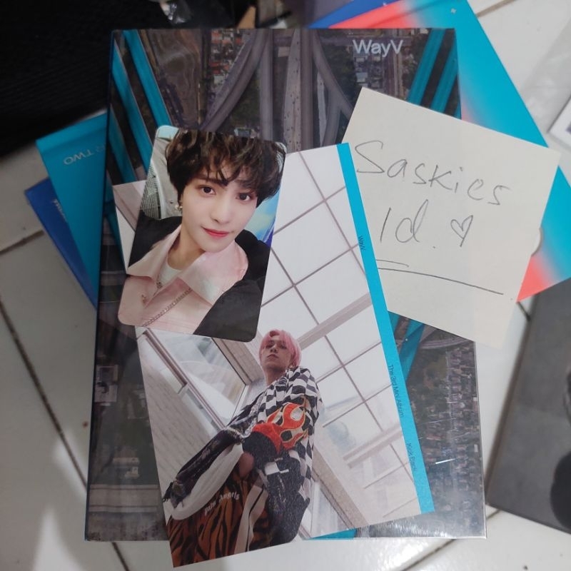 UNSEALED Album WayV Kick Back - Stranger version Album + Photocard Winwin + postcard Kun Album + Pho