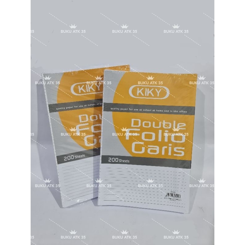 

Double Folio Garis KIKY 200 lembar