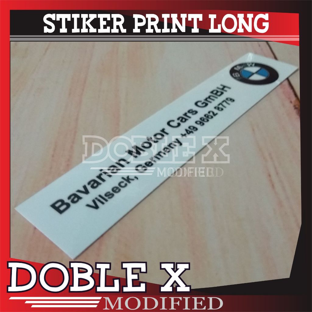 

STIKER DEALER TEMPEL LUAR LONG GM WHITE