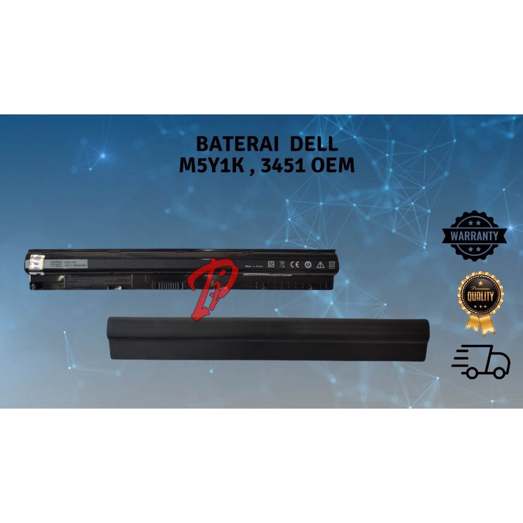 Baterai DELL M5Y1K Oem