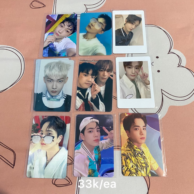 PHOTOCARD THE BOYZ TBZ KEVIN HYUNJAE Q YOUNGHOON
