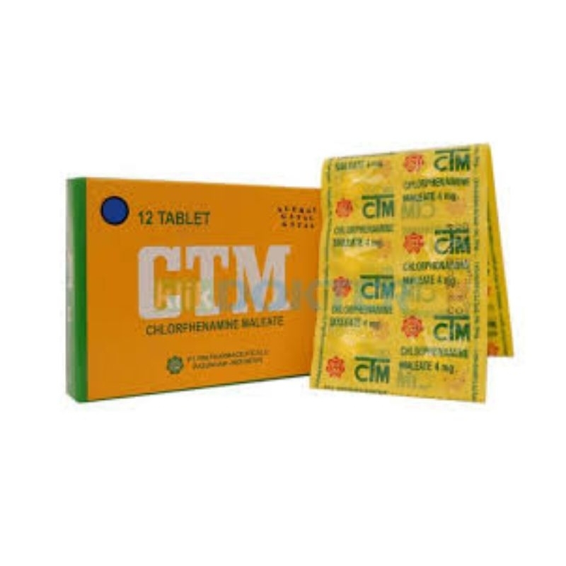 ctm obat alergi 12 tablet