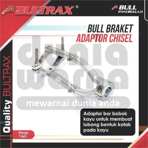 BULL Adaptor/Adapter Mesin Bor Ke Mesin Tata/Tatah/Bobok Kayu MORTIZING MORTIZE