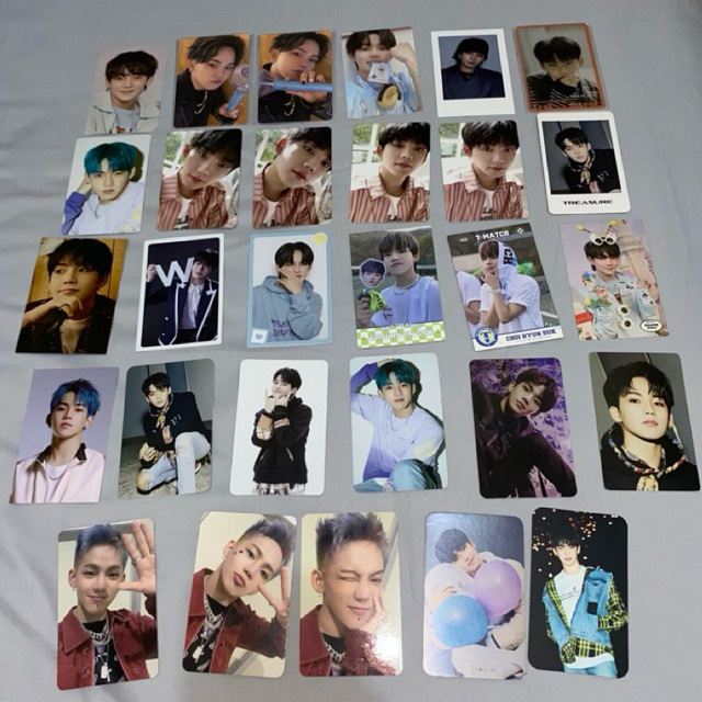 HYUNSUK TREASURE PHOTOCARD OFFICIAL (chapter 3, jikjin, treasure effect, fansign, pob, etc)