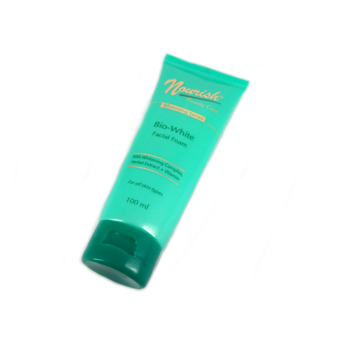 NOURISH BEUTY CARE WHITENING SERIES BIO-WHITE FACIAL FOAM 100ML