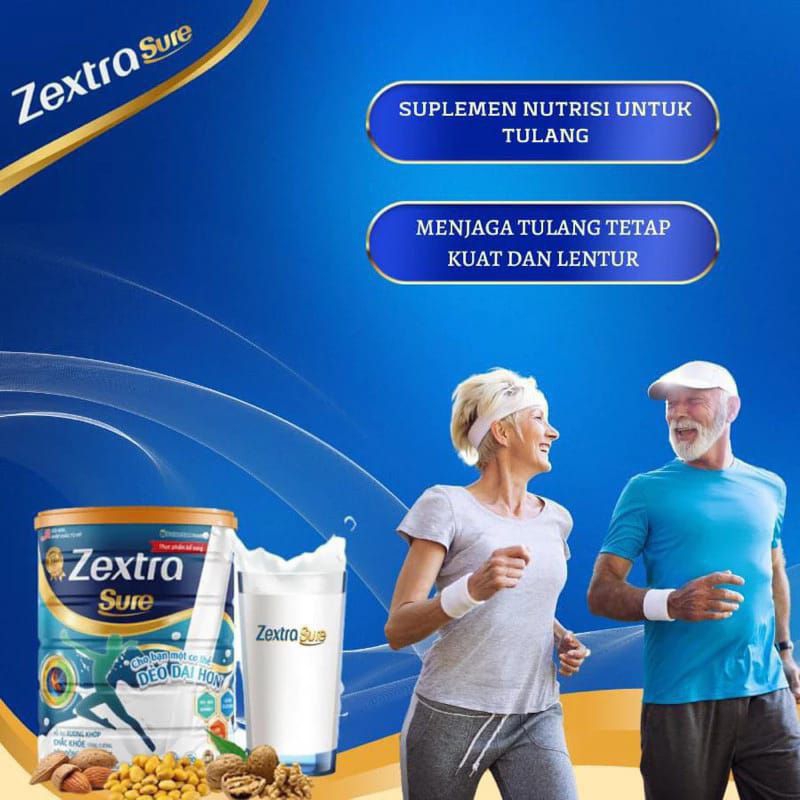 

ZEXTRA SURE GOLD SUSU SENDI DAN TULANG 1 KALENG DAN 1 BOX 100% ORIGINAL