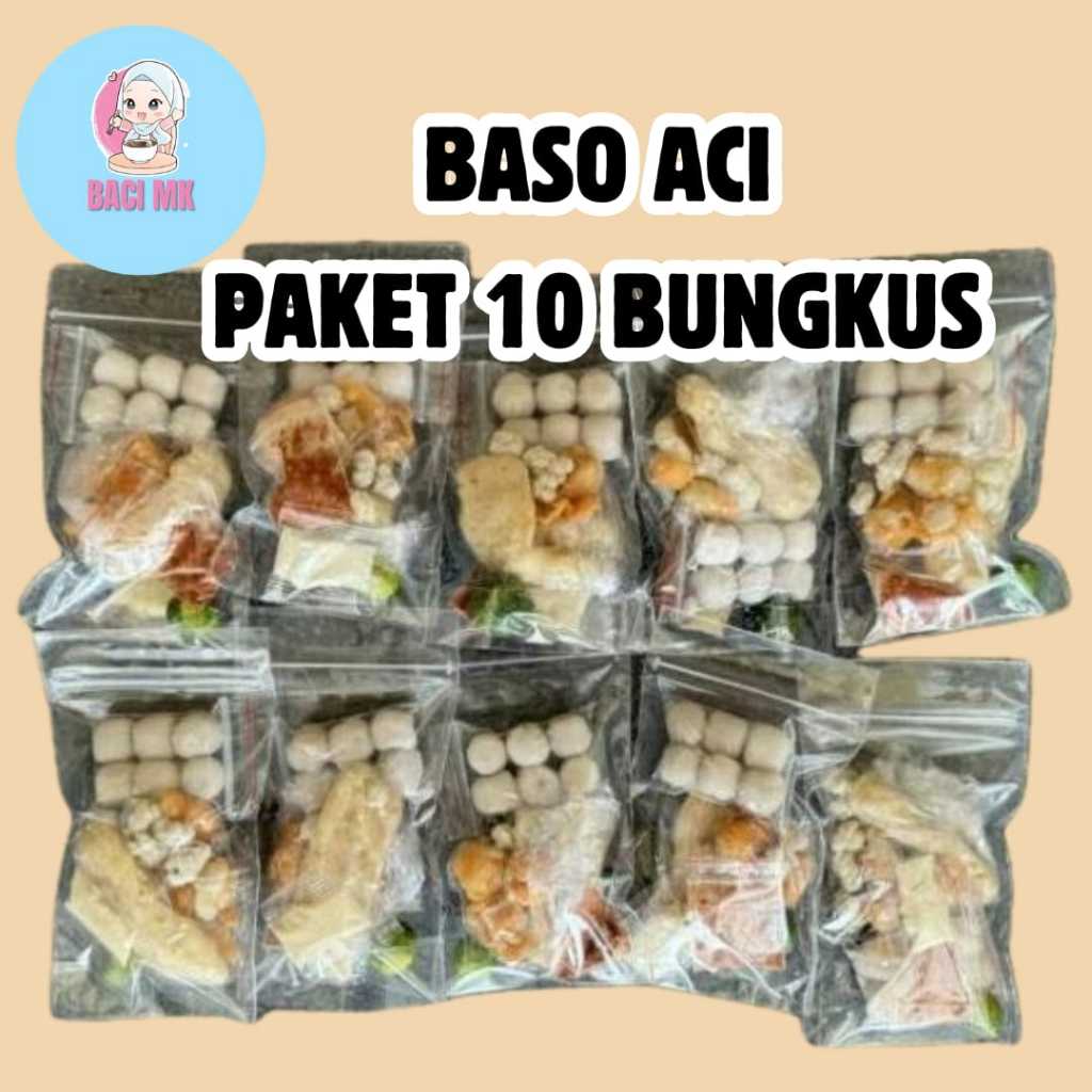 

MK SNACK PAKET BUNDLING 10 BUNGKUS BASO ACI INSTAN