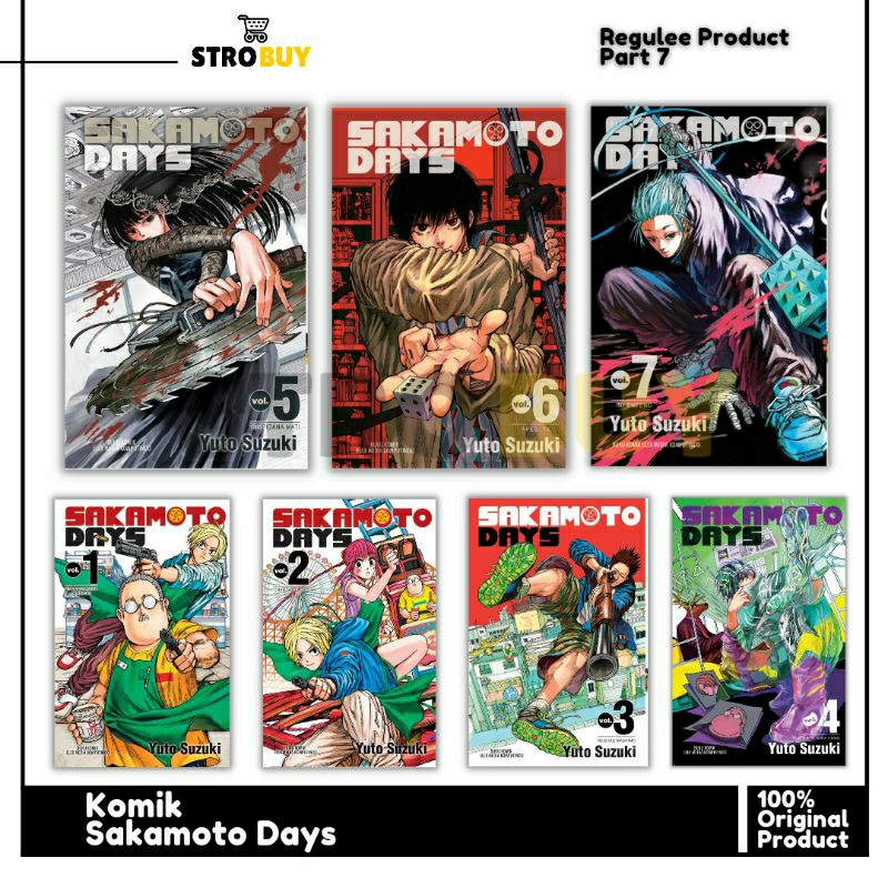 Komik Sakamoto Days 1 - 12