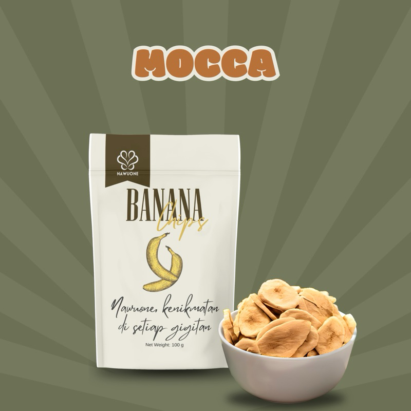 

Mocca Banana Chips/ Keripik Pisang Mocca