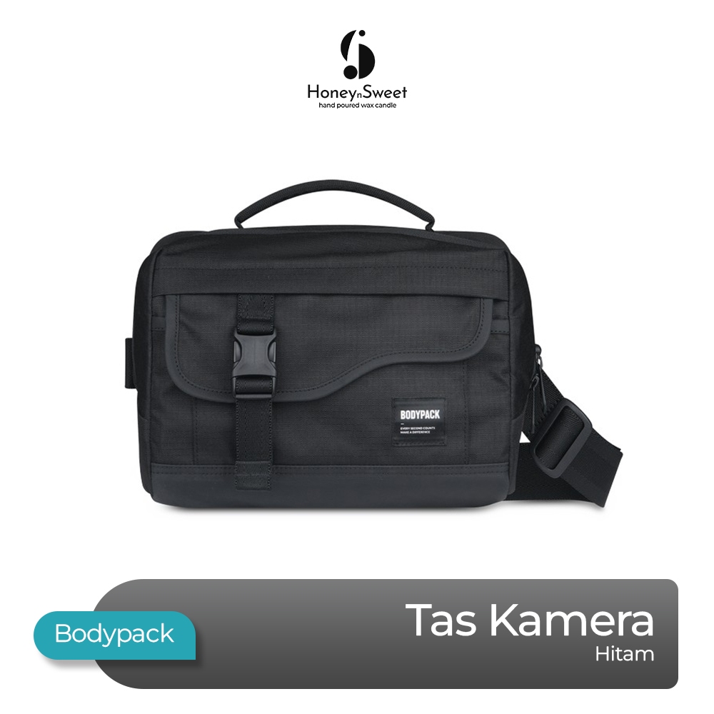 Tas Kamera Bodypack Viewfinder Shoulder Selempang Bag - Black