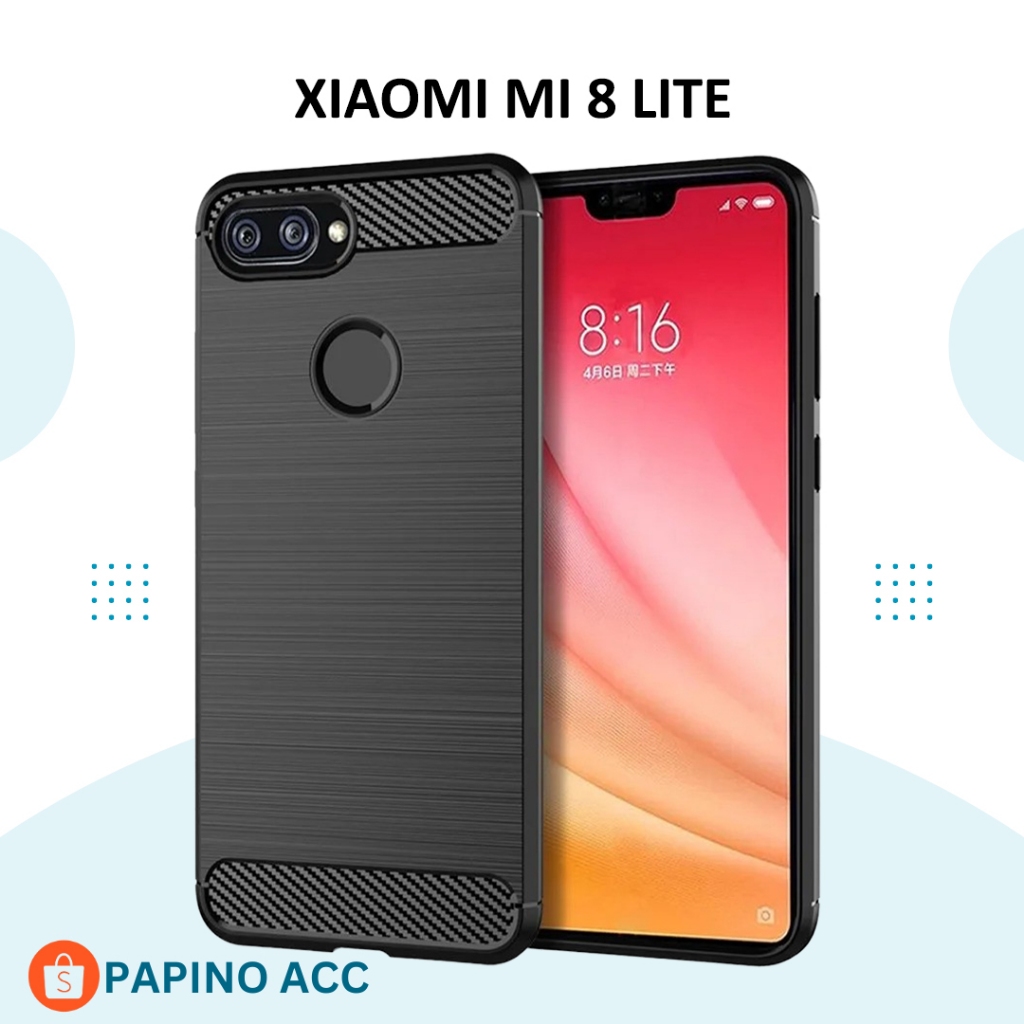 Case Carbon Mi 8 Lite