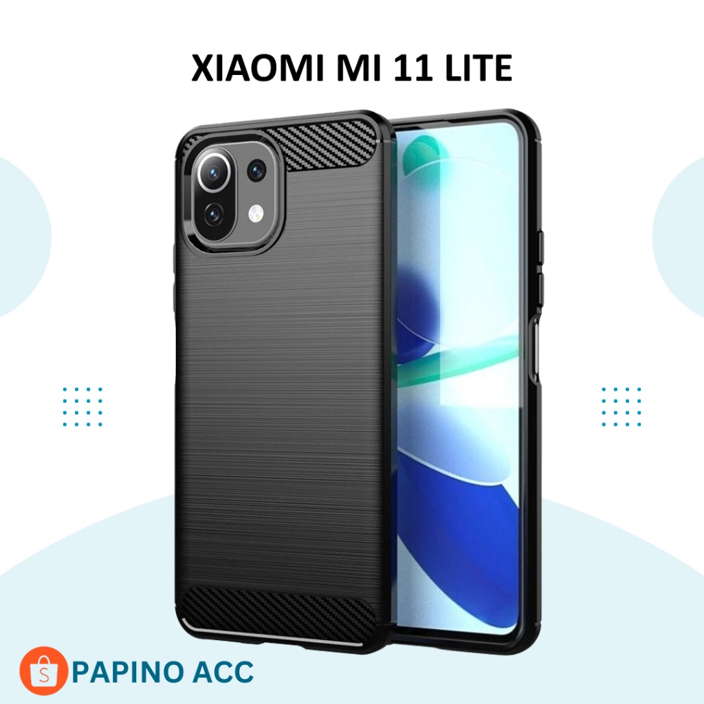 SOFTCASE Mi11 LITE - SLIM FIT CARBON XIAOMI Mi11 LITE Mi 11 LITE