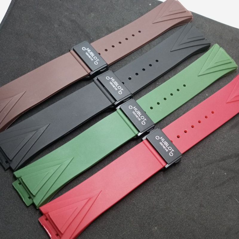 TALI STRAP KARET JAM HBLOT UKURAN 26MM