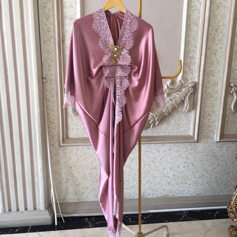 KAFTAN VELVET SILK,GAUN KONDANGAN ELEGAN DAN MEWAH