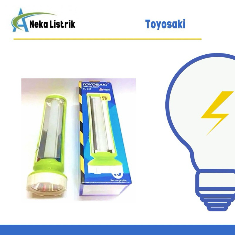 Toyosaki senter LED lampu emergency TL 245 s
