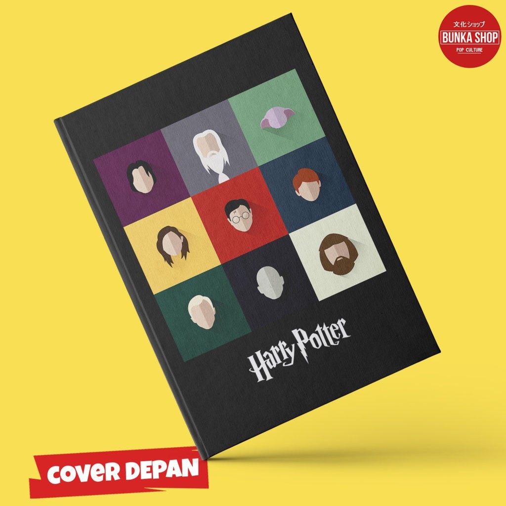 

Pocket Note Harry Potters caracter Hardcover A6 Buku Tulis Catatan Notes Agenda Planner Jurnal