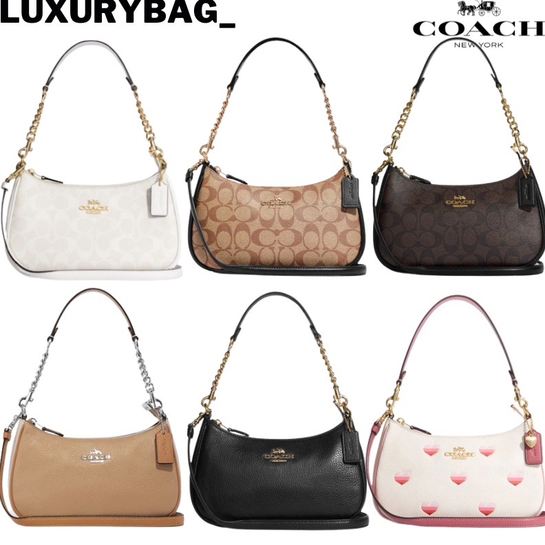 KODE U49R CA548 CA29 CA173 CA251 CM196 CM859 CM858 CH139 Coach Teri Shoulder Bag In Signature Canvas