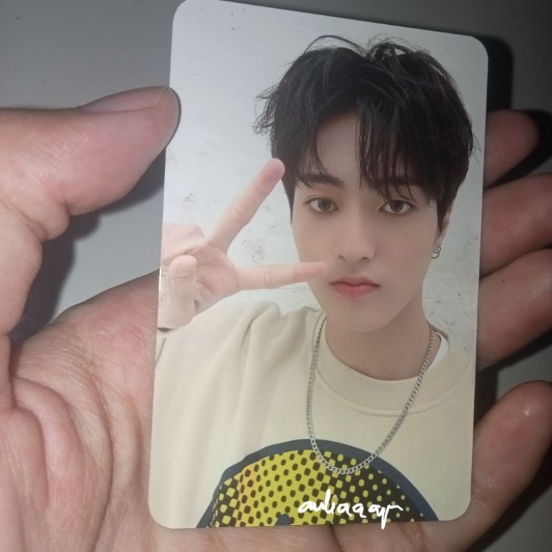 official pc photocard treasure haruto ktown selca the first step