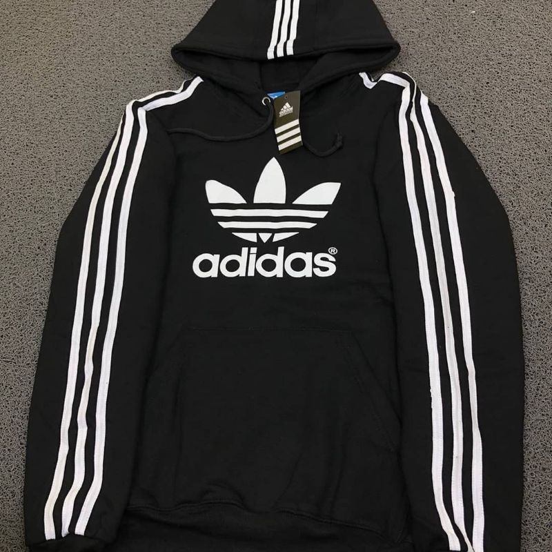 JAKET HOODIE ADIDAS JAKET SWEATER HOODIE ADIDAS UNISEX FULL TAG & LABEL