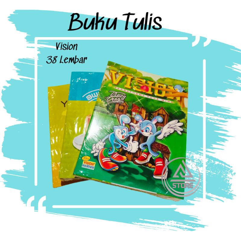 

(COD) BUKU VISION ISI 38 LEMBAR/VISION 38 LEMBAR 1 PACK