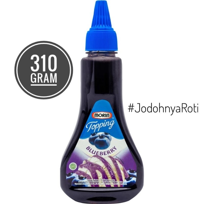 Morin Topping Blueberry 310gr - Topping Blueberry