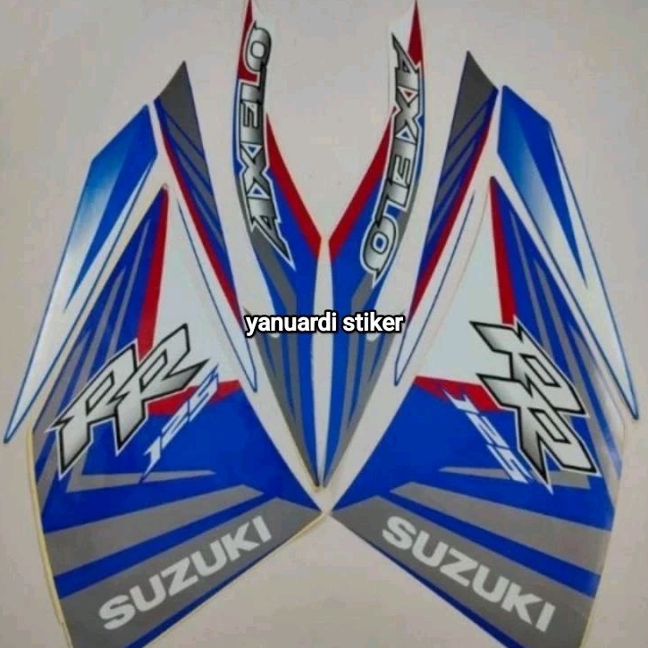 STRIPING STIKER LIST SHOGUN AXELO RR VIETNAM SHOGUN AXELO 125 RR