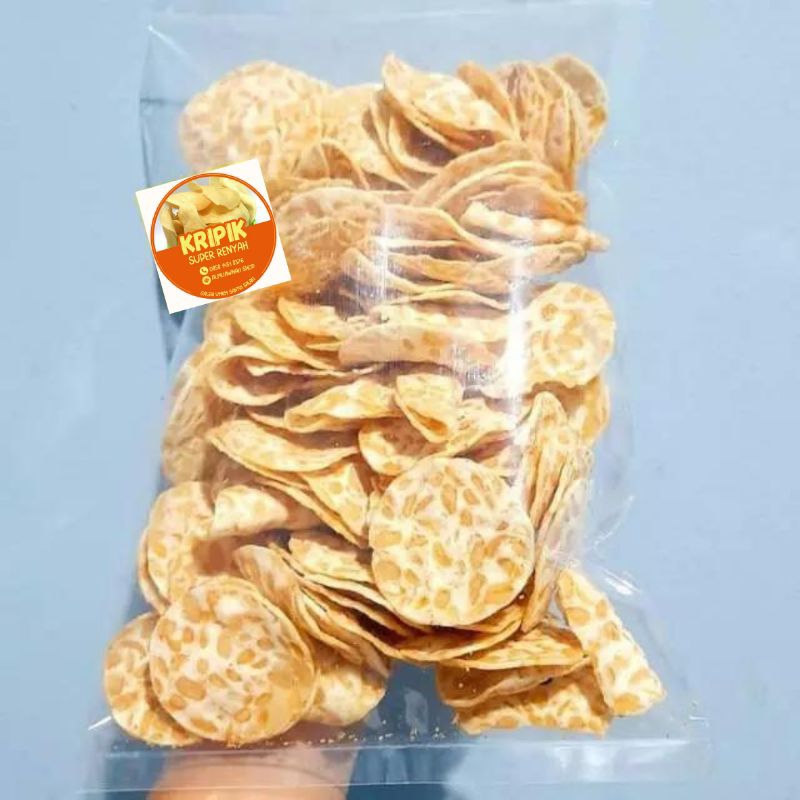 

KRIPIK TEMPE SAGU spesial renyah || 250 grm