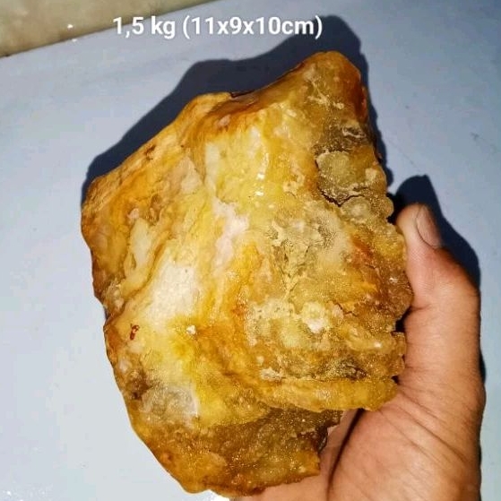 batu fosil kayu Cendana full kristal (471)