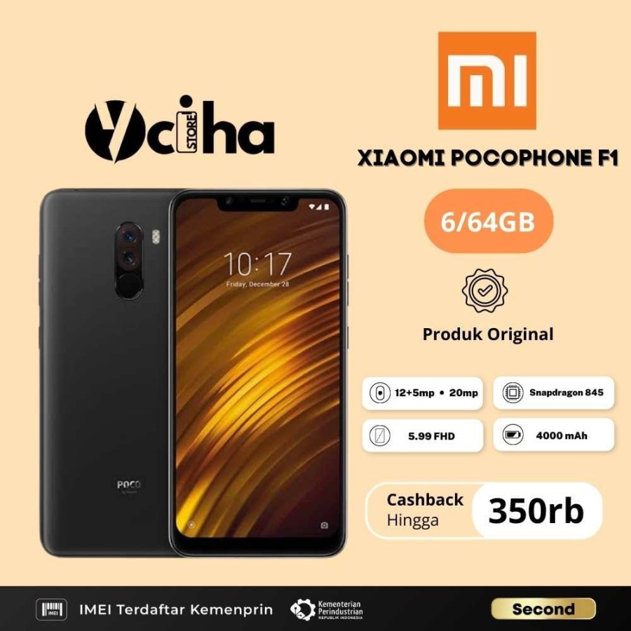 Pocophone f1 6/64 Second