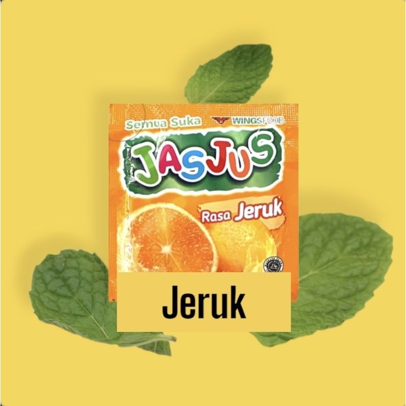 

Jasjus 1 renteng isi 10 | Minuman serbuk Jasjus isi 10