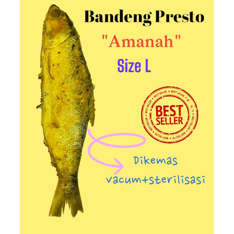 

Bandeng Presto vacum size L