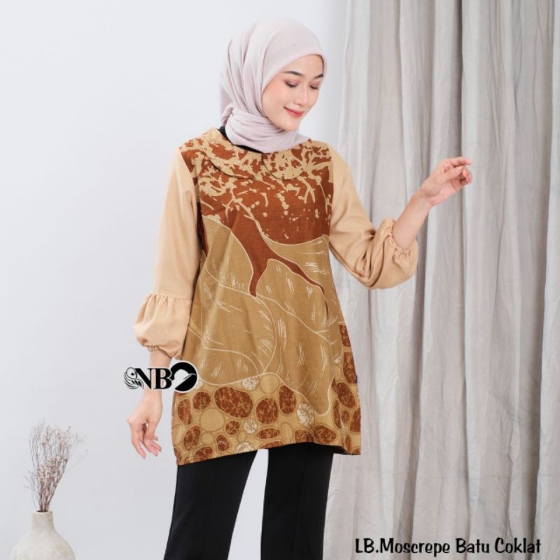 Baju batik wanita modern kekinian terlaris baju batik wanita kerja