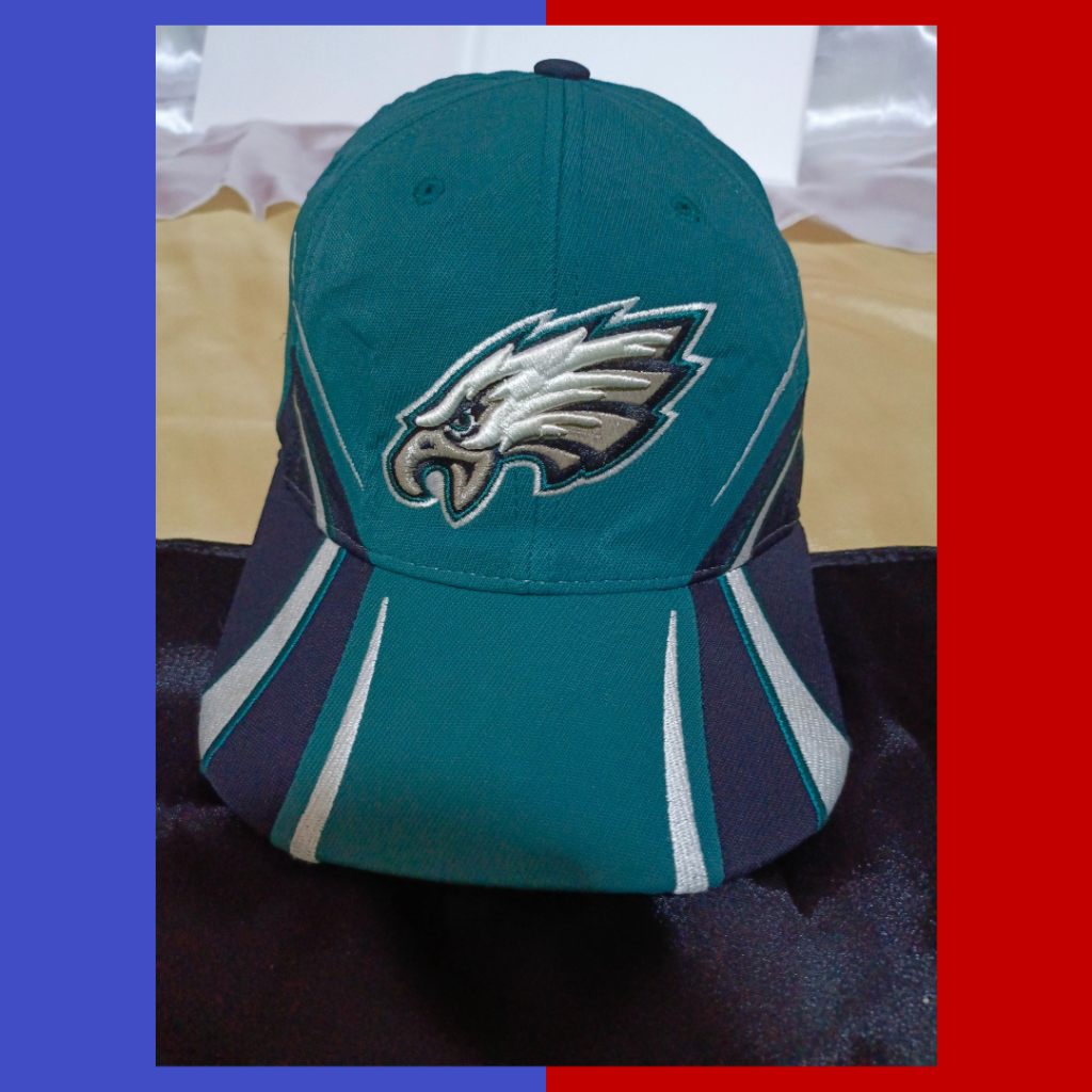 Reebok NFL Authentic Sideline Philadelphia Eagles Dark Green Flexfit Build Up - Mostly Fitteds
