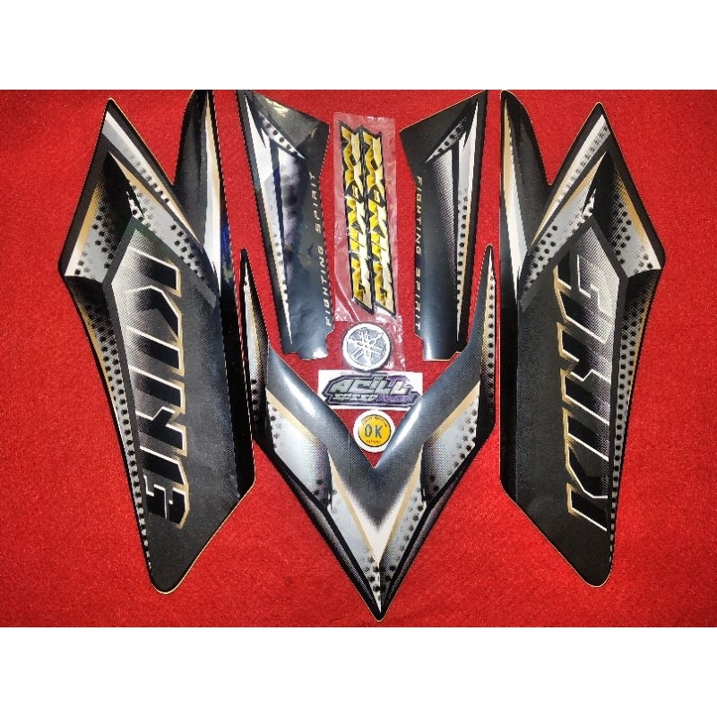 LIST BODY RX KING 2008 HITAM