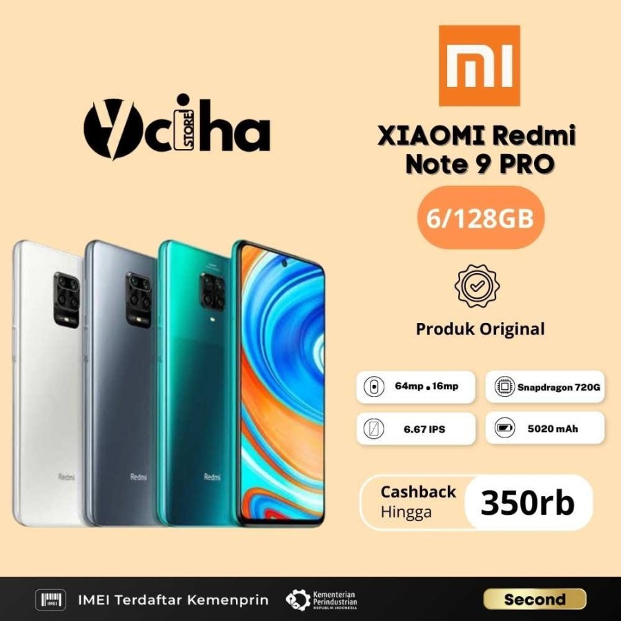 Xiaomi Redmi Note 9 Pro 8/128Gb Second